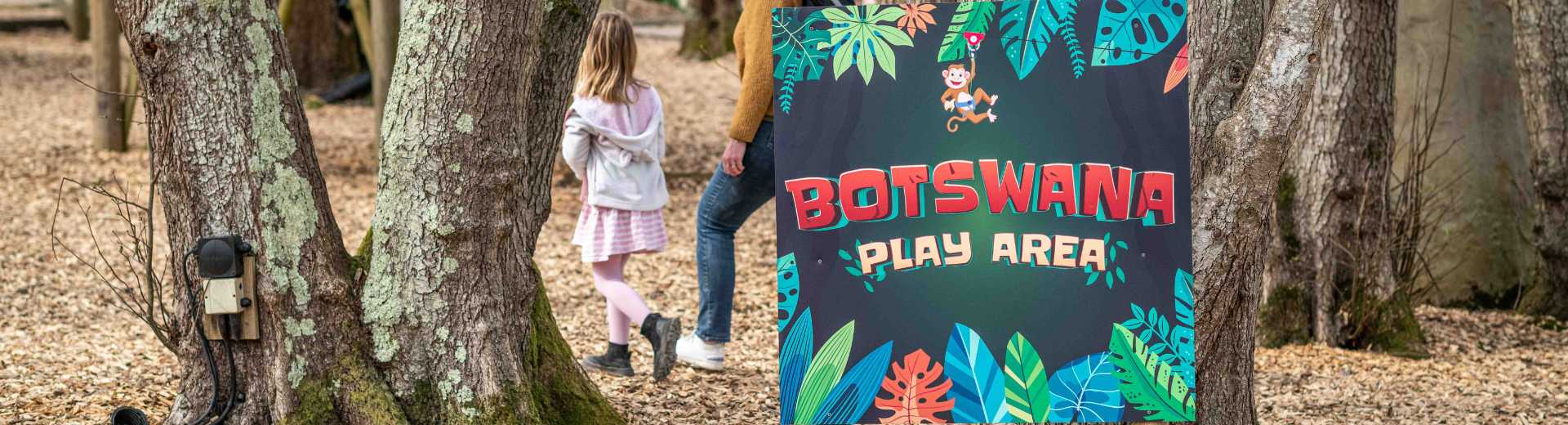 Sign for Botswana Play Area