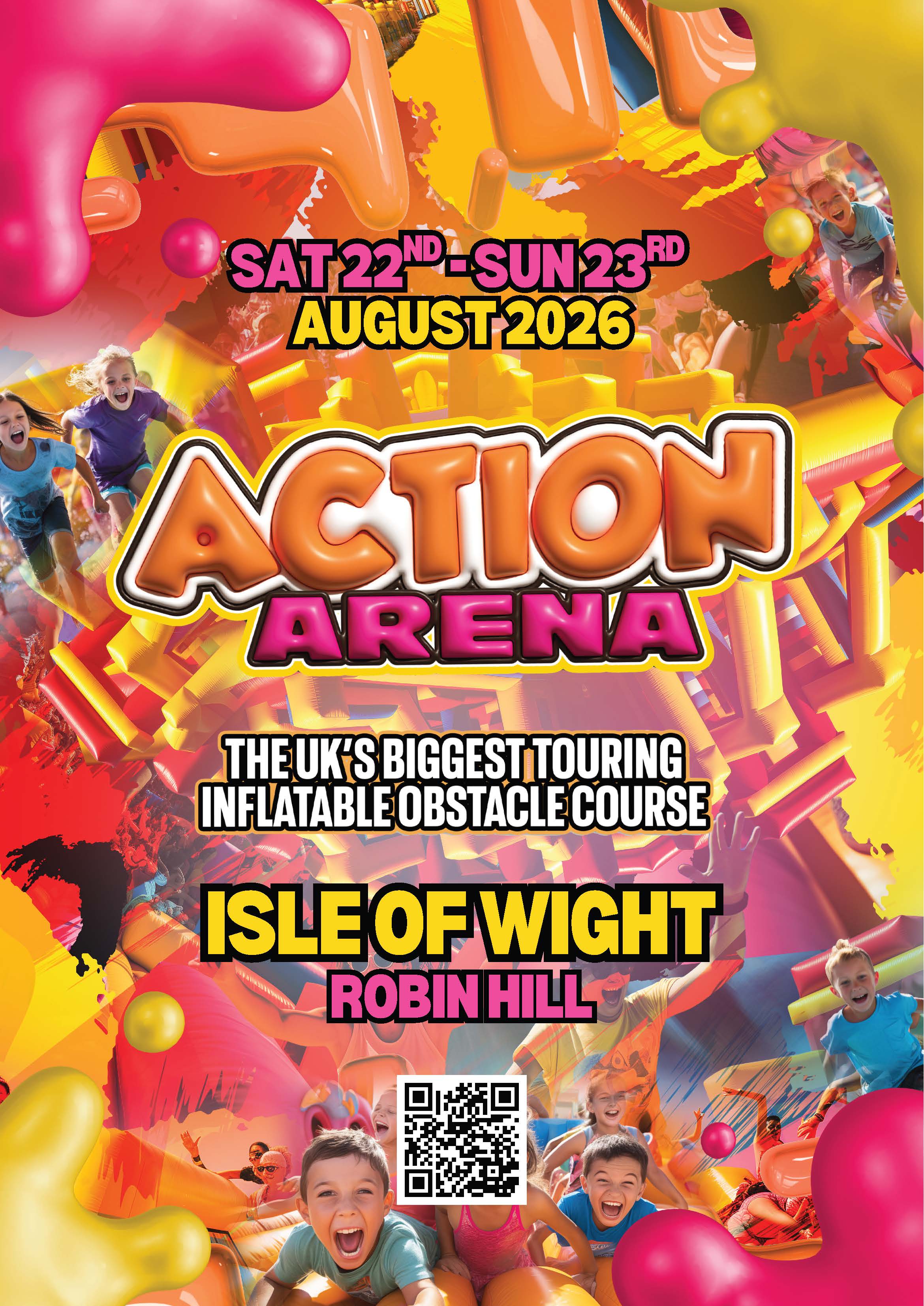 Action Arena A3 Portrait Poster (1)